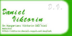 daniel viktorin business card